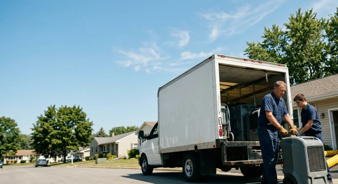 Water Damage Cleanup in Maplewood, OH near me